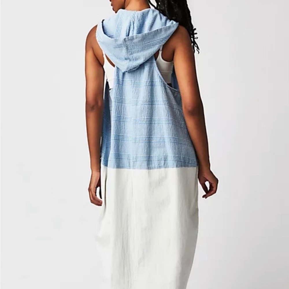 Free People Roadtripping Midi Dress Size Large NWT - Picture 3 of 14